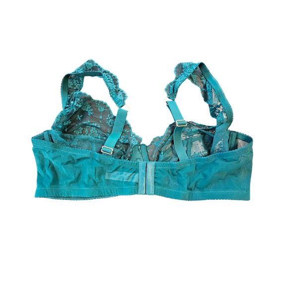 NWT Adore Me Emerald Green Lace and Underwire Bra size 44DD - Picture 2 of 11
